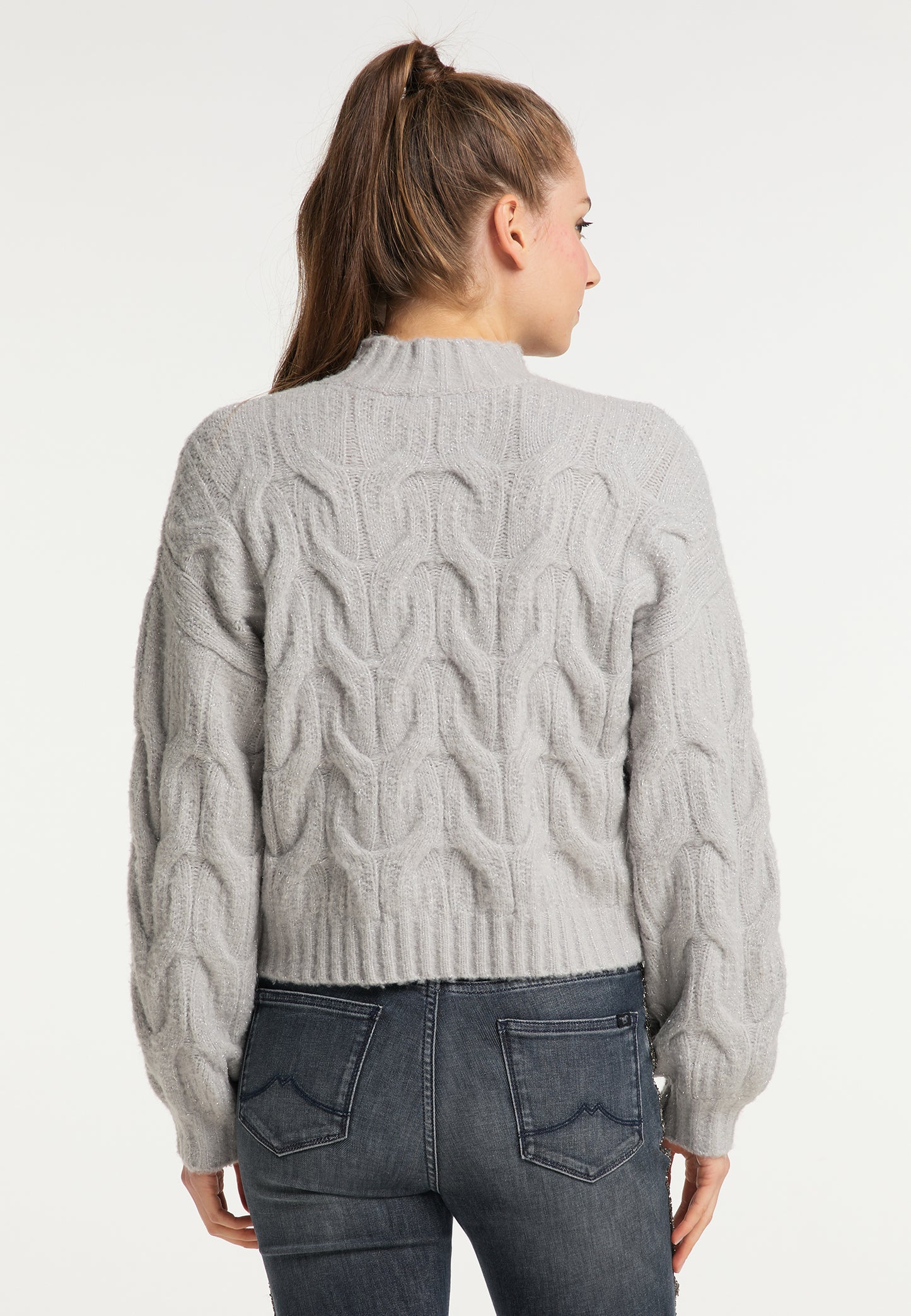 myMo damski sweter dzianinowy