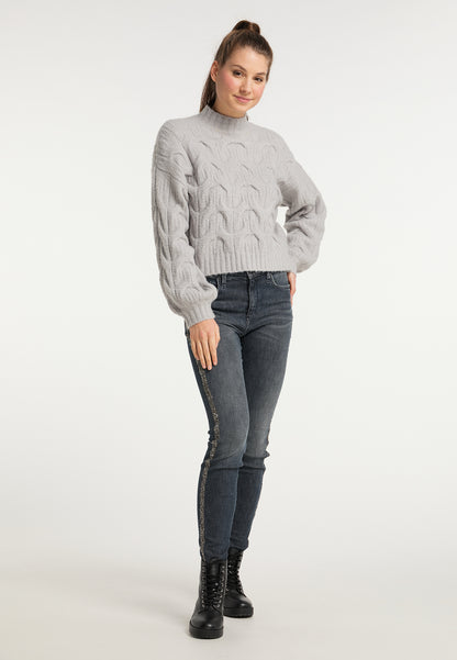 myMo damski sweter dzianinowy