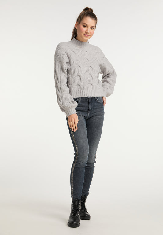 myMo damski sweter dzianinowy