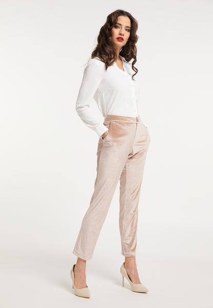 faina women's velvet trousers