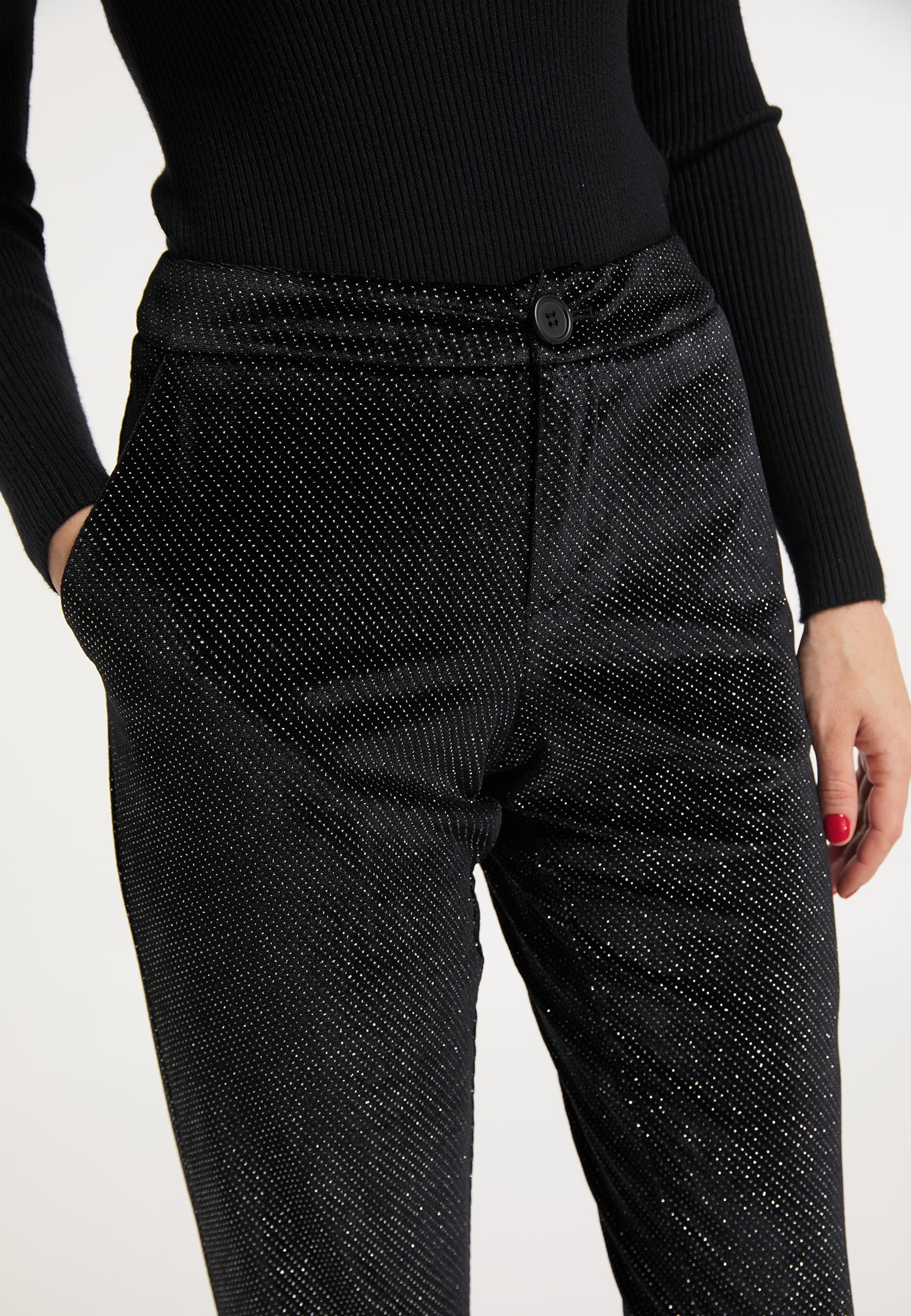 faina women's velvet trousers