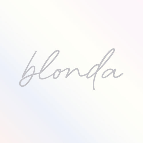 blonde